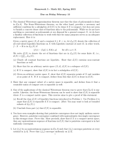 Homework 5 - Math 321, Spring 2015