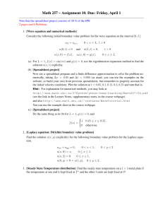 Math 257 – Assignment 10. Due: Friday, April 1