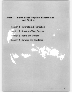 Part  I and Solid  State  Physics,  Electronics Optics