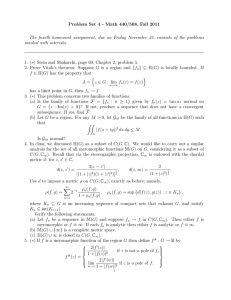 Problem Set 4 - Math 440/508, Fall 2011