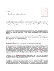 Coordinates and conditionals 4