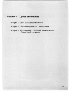 Section  3 Optics  and  Devices 1