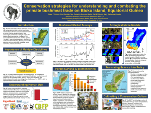 Conservation strategies for understanding and combating the