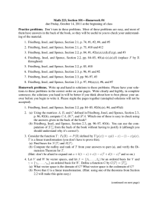 Math 223, Section 101—Homework #4