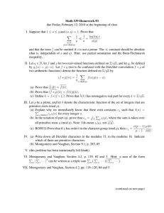Math 539 Homework #3