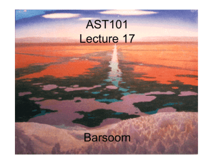 AST101 Lecture 17 Barsoom