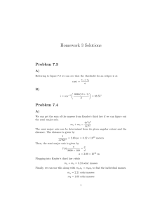 Homework 3 Solutions Problem 7.3 A) B)