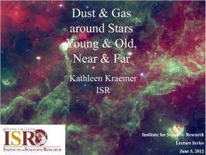 Dust &amp; Gas around Stars Young &amp; Old, Near &amp; Far