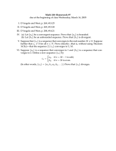 Math 220–Homework #7 I. D’Angelo and West, p. 269, #13.25