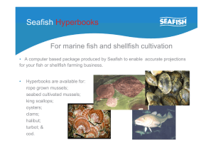 Seafish Hyperbooks For marine fish and shellfish cultivation