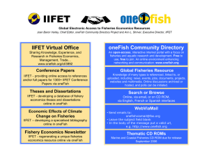 IIFET oneFish Community Directory IIFET Virtual Office