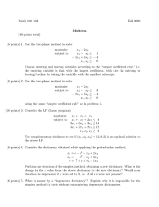 Math 340–102 Fall 2000 [40 points total]