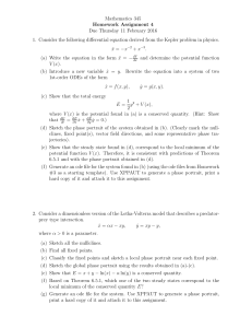 Mathematics 345 Homework Assignment 4 Due Thursday 11 February 2016