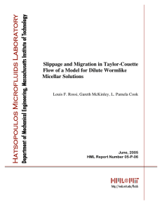 Slippage and Migration in Taylor-Couette Micellar Solutions @