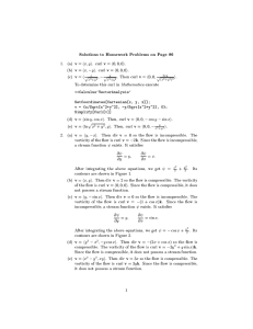 Solutions to Homework Problems on Page 86 v 1. (a) =