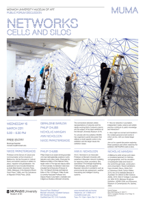 networks cells and silos Wednesday 16