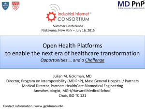 Open Health Platforms to enable the next era of healthcare transformation