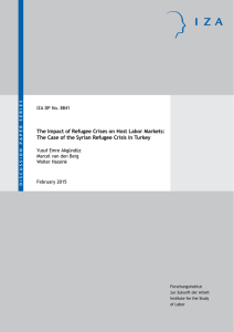 The Impact of Refugee Crises on Host Labor Markets: