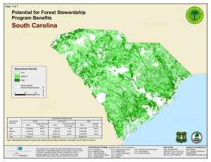 ³ South Carolina Potential for Forest Stewardship Program Benefits