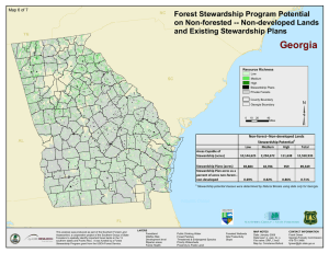Forest Stewardship Program Potential on Non-forested -- Non-developed Lands