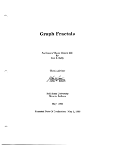 - Graph Fractals J.