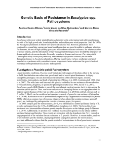 Eucalyptus Pathosystems Introduction