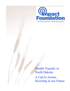 Wealth Transfer in North Dakota: A Call to Action -