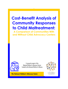 Cost-Benefit Analysis of Community Responses to Child Maltreatment: A Comparison of Communities With