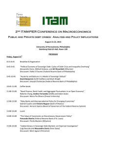 2 ITAM-PIER Conference on Macroeconomics