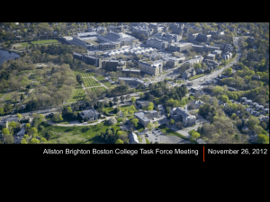 Allston Brighton Boston College Task Force Meeting    ...