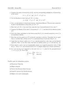 Math 4800 – Spring 2015 Homework Set 2