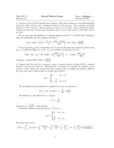 Math 3070 § 1. Second Midterm Exam Name: Solutions