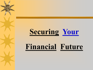 Securing Financial Future Your