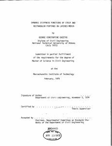 Diploma  of  Civil  Engineering 1973) Submitted in