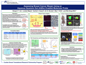 Assessing Breast Cancer Margin Using an  Giang H. T. Au