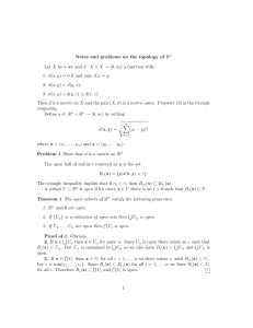Notes and problems on the topology of R
