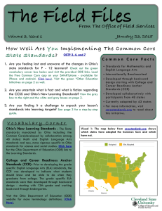 The Field Files How Well Are Implementing The Common Core ?