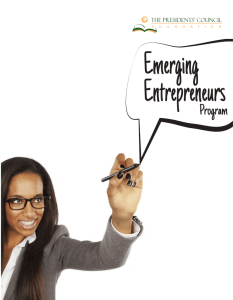 Emerging Entrepreneurs Program