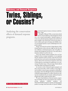 Twins, Siblings, or Cousins? D Analyzing the conservation