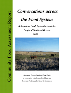 Conversations across the Food System  rt