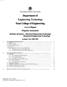 Engineering Technology Annual . University