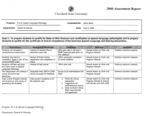 2006 Assessment Report