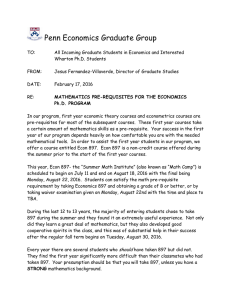Penn Economics Graduate Group