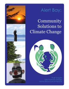 Alert Bay: Community Solutions to Climate Change