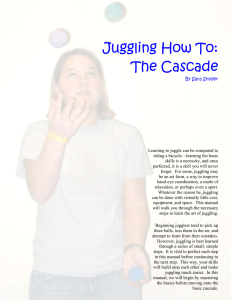 Juggling How To: The Cascade