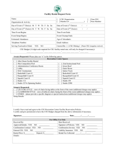 Facility Rental Request Form