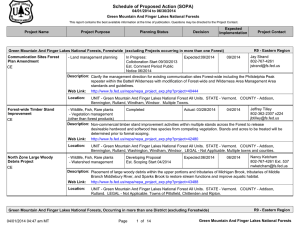 Schedule of Proposed Action (SOPA) 04/01/2014 to 06/30/2014