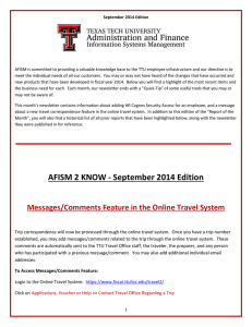 AFISM is committed to providing a valuable knowledge base to... September 2014 Edition