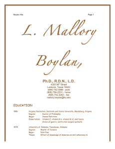 L. Mallory Boylan, Ph.D., R.D.N., L.D.