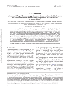 INVITED ARTICLE In honour of N. Yngve ¨ Ohrn’s electron